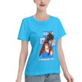 thumbnail image 2 of T-Shirt Basique à Manches Courtes pour Femmes Super Saiyan 04, 2 of 6