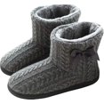 thumbnail image 1 of Slippers Women"s Plush Lined Warm Slippers Solid Sole, 1 of 5