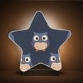 thumbnail image 3 of Star Shaped Energy Saving Night Light Living Room Night Light, Bedroom Night Light, Corridor Night Light, Study Night Light Blue Cartoon Owl, 3 of 6