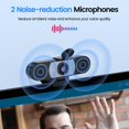 thumbnail image 3 of Webcam EMEET C960 1080P Full HD w/ 2 Microphones & Cover, 3 of 7