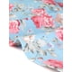 thumbnail image 5 of Vestidos vintage de flores con cuello Peter Pan de INSPIRE CHIC para mujer, azul S, 5 of 5