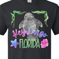 thumbnail image 3 of Inktastic Key Largo Florida Cute Swimming Manatee T-Shirt, 3 of 4