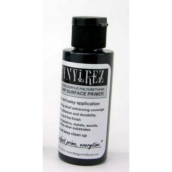 Stynylrez Water-Based Acrylic Primer Black 4oz. Bottle