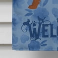 thumbnail image 4 of Eurasier Welcome Flag Canvas House Size, 4 of 4