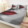 thumbnail image 4 of Erosebridal Western Princess Bed Sheets, Fashion Girl King Sheets, 4pcs, 4 of 5