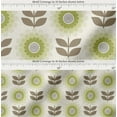 thumbnail image 2 of Cotton Cambric Fabric by Soimoi - Floral Pattern- 56" Wide Soft Breathable Fabric by 2 Yard for Kurtas, Linings, Blouses, Baby Clothes, Quilting - Lime Green, 2 of 6
