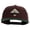 Maroon, variant on Mount Everest Embroidered Wool Blend Prostyle Snapback Cap - Natural OSFM