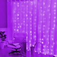 thumbnail image 3 of Cadena de luces LED para cortina con USB, 8 modos, 3, 4 y 6 m, para decoración de bodas, dormitorios, fiestas en el hogar, vacaciones, 2025, 3 of 5