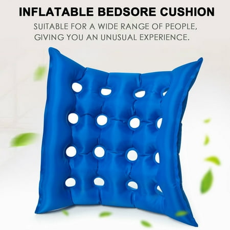 

Anti-Decubitus Cushions Breathable Square Pad Medical PVC Flocking Inflatable Seat Cushion