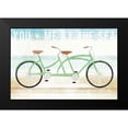 thumbnail image 2 of Mullan, Michael 24x17 Black Modern Framed Museum Art Print Titled - Beach Cruiser Tandem, 2 of 5