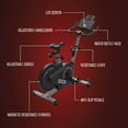 thumbnail image 6 of FitRx Hyper Indoor Exercise Bike, Adjustable Magnetic Resistance Stationary Cardio Workout Bike with LCD Screen for Home Workouts, 6 of 11