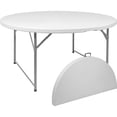 thumbnail image 1 of Mesa Plegable Portatil Redonda 1.50m Jardin Exterior, 1 of 8