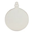 thumbnail image 4 of 10 Pcs Christmas Ball Shape Wooden Ornaments Hanging Embellishments Crafts DIY Christmas Decoration, 4 of 8