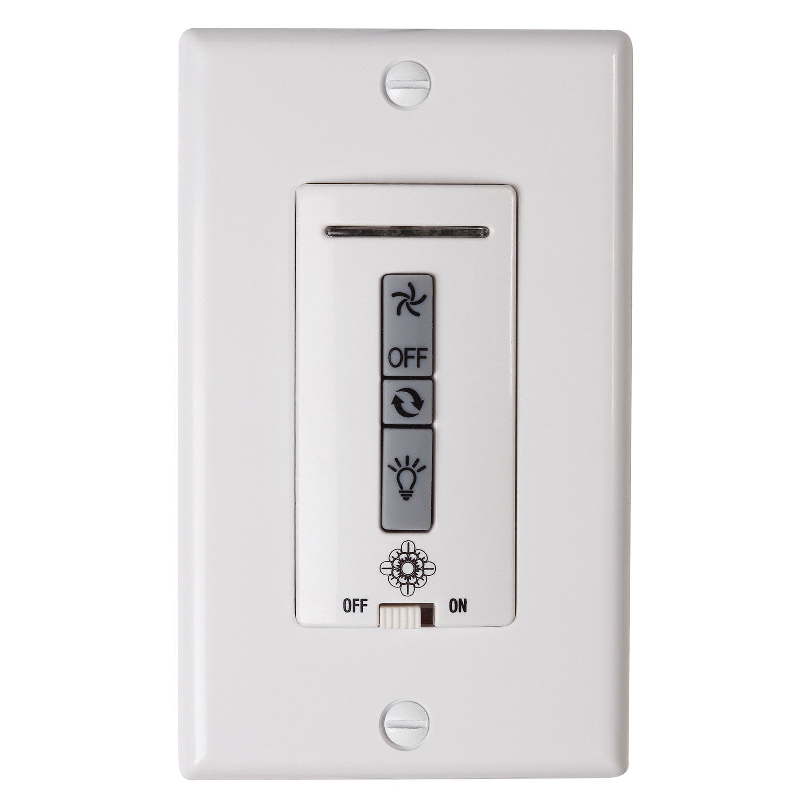 Monte Carlo Ceiling Fan Hard Wired Remote Wall Control
