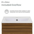 thumbnail image 4 of Swiss Madison SM-BV560WN Cascade 18" Free Standing Single Basin Vanity Set - Wood, 4 of 13