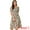Green, variant on Square Neck Puff Sleeves Smocked Waist Midi Floral Dres L Pink