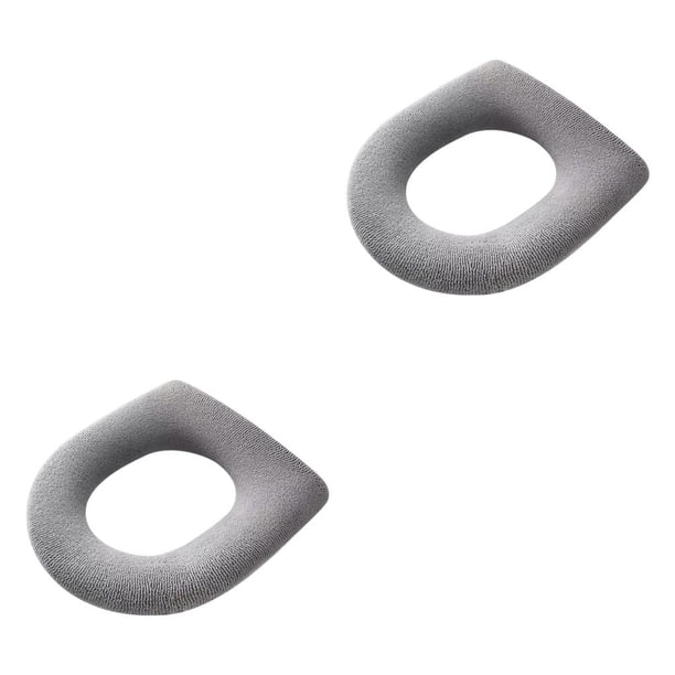 Cubierta del asiento del inodoro Bearachild Cojín lavable Gris Tipo 1 2Conjunto