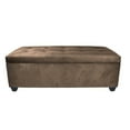 thumbnail image 3 of MJL Furniture Design SOLE SECRET DUO 10 Button Linen & Shoe Storage Bench - OBSESSION Grey, 3 of 5