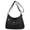 Black, variant on Shoulder Bag for Women - Lightweight Oxford Multi-Pocket Crossboby Purse Bags Zipper Handbag with Adjustable Strap