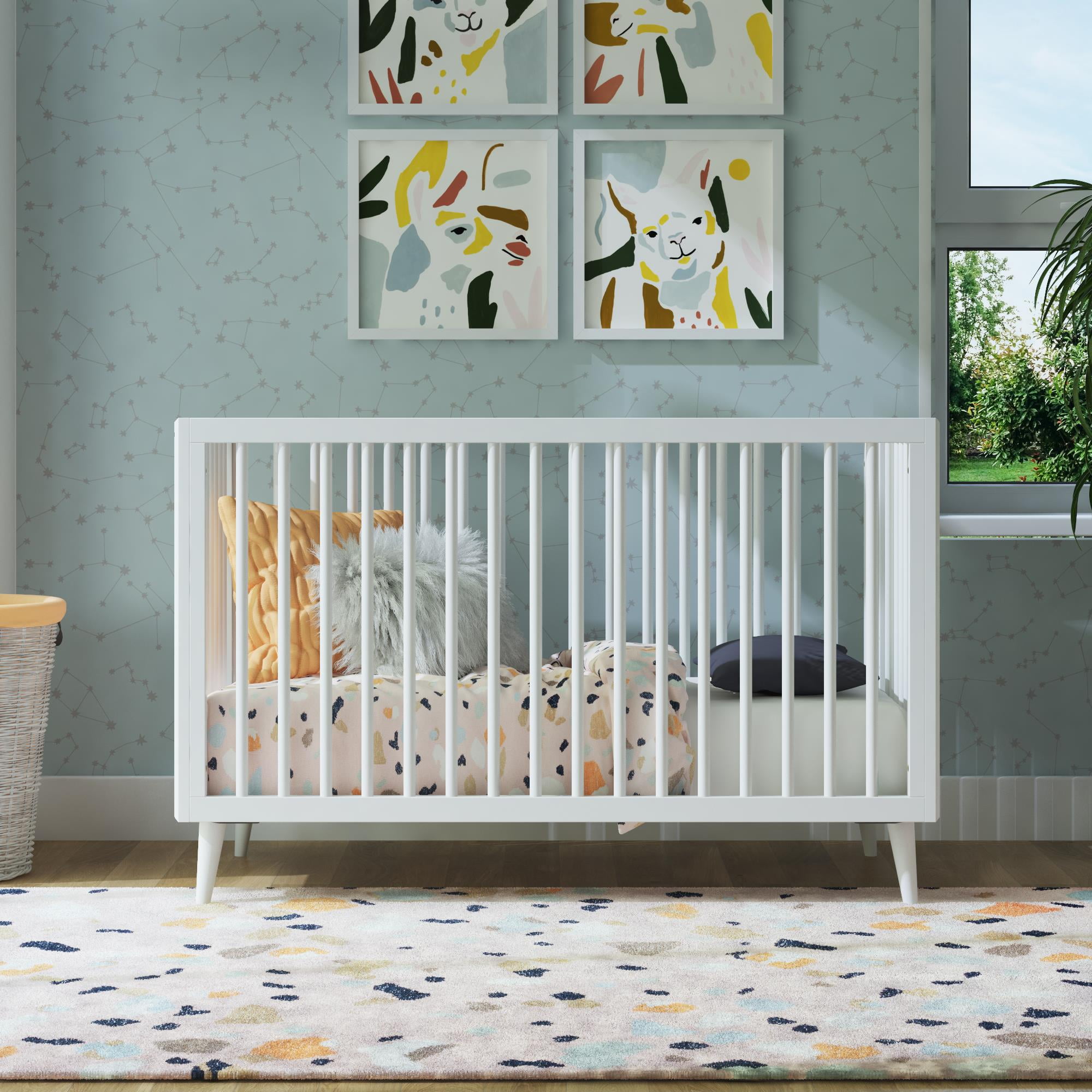 walmart baby cribs white