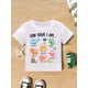 thumbnail image 2 of MILKYSHIP Boys' Dinosaur-Themed "God Says I Am" T-Shirt - Colorful & Educational Short Sleeve Casual Top, 100% Cotton, Summer Wear, Dinosaur Clothes, 2 of 6