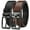 Black/Cognac, variant on YOORAN Men's Belt Reversible Leather 1.25", Two-In-One Classic Dress Black Belt, Adjustable