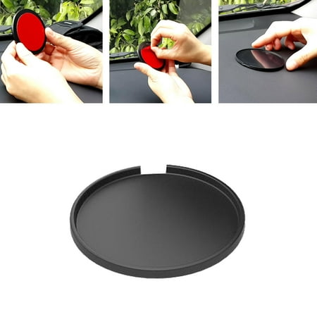 - Universal Adapter Plate Circular Adhesive Windshield Mount Dash/Console Disc Suction Cup Mount Disk Pad, TSV solution kit for Car Dashboards/Garmin TomTom GPS/Smartphone Dashboard Disc.84 mm