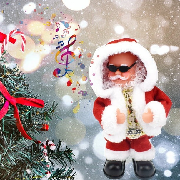 Onuneed Santa Claus Dancing Singing Doll As Plush Christmas Dolls Music Toy For Kids - Walmart