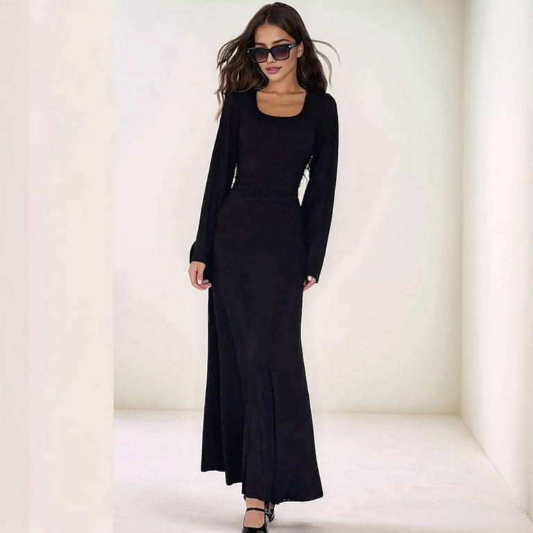 black ribbed long sleeve bodycon dress Dashing Black Ribbed Mock Neck Long Sleeve Bodycon Mini Dress