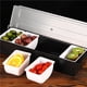 thumbnail image 5 of Moyic Caja de almacenamiento Estuche de condimentos Accesorios para el hogar Utensilios de bar Contenedor de frutas conveniente Suministros Cocina y Comedor 5 rejillas, 5 of 5