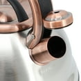 thumbnail image 4 of Mr. Coffee Flintshire 2.2 Quart Stainless Steel Whistling Tea Kettle in Silver, 4 of 6