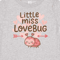 thumbnail image 4 of Inktastic Little Miss Love Bug Hearts Boys or Girls Baby T-Shirt, 4 of 5