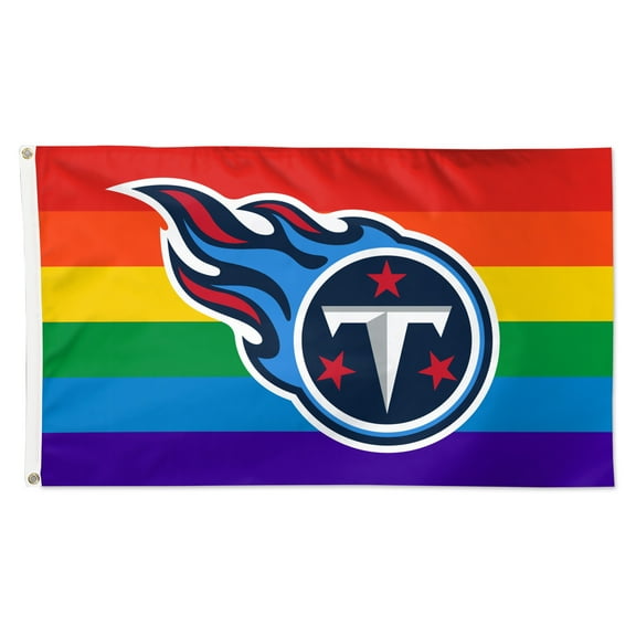 WinCraft Tennessee Titans 3' x 5' Pride 1-Sided Deluxe Flag