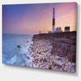 thumbnail image 2 of Portland Bill Lighthouse in Dorset - Modern Seashore Canvas Wall Art, 2 of 4