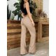 thumbnail image 3 of Pantalones elásticos de cintura baja para mujer con bolsillos Pantalones de vestir de pierna acampanada Pantalones pequeños para trabajo de oficina BusinessE-gray-low RiseX-Large, 3 of 5
