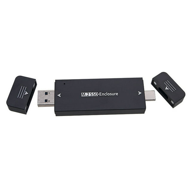 M.2 SSD-Enclosure USB 3.1 Type C Hard Disk Enclosure External Hard Drive Enclosure Case para 2230 2242 para Windows /Linux