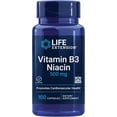 thumbnail image 1 of Vitamina B3 Niacina 500 mg Life Extension, 1 of 4