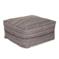 thumbnail image 6 of Parkland Collection Nadia Transitional Grayish Brown Pouf, 6 of 8