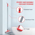 thumbnail image 3 of SUPTREE Floor Scrub Brush Deck Brush with Long Handle for Bathroom Shower Outdoor Cleaning Brush, 3 of 7