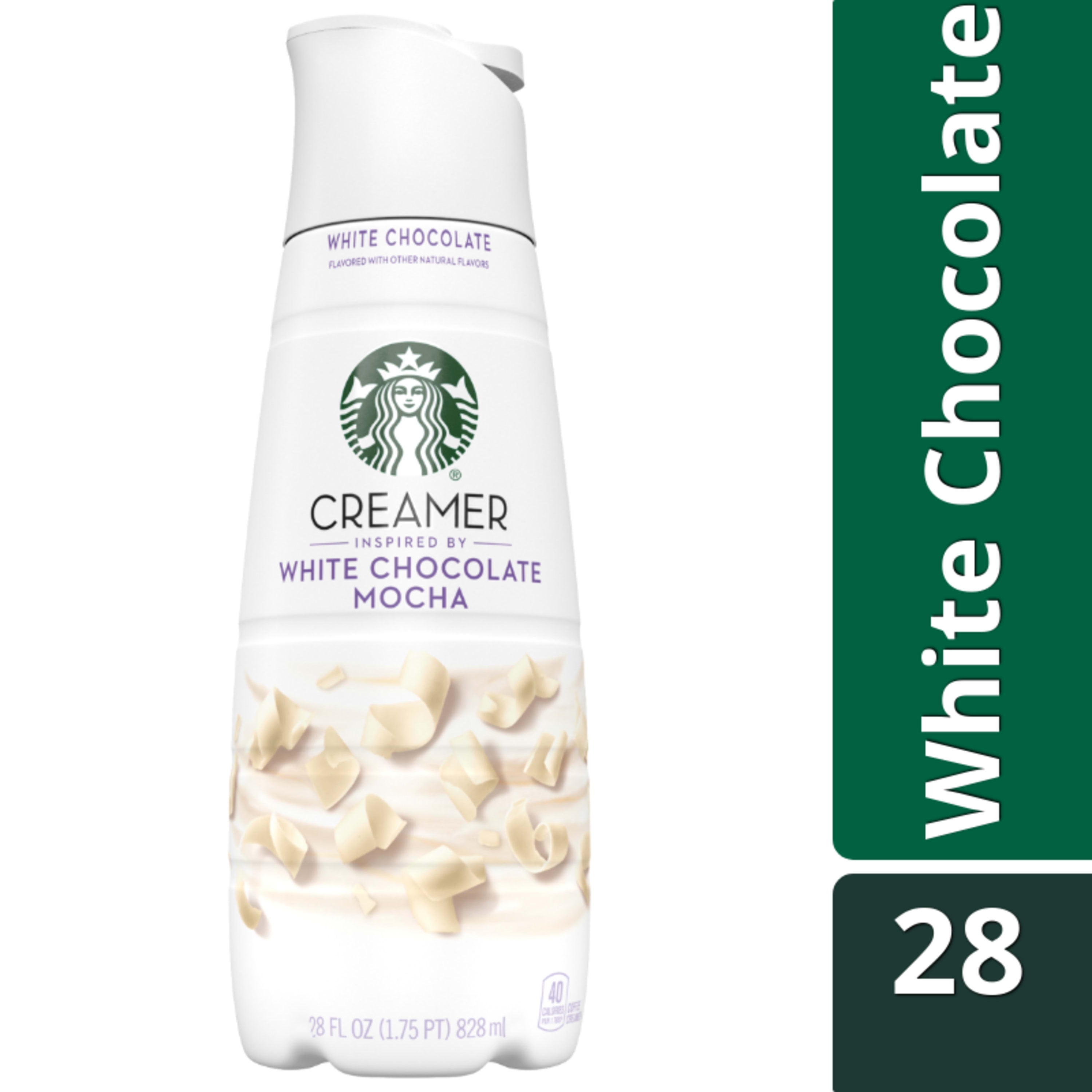 Starbucks Liquid Coffee Creamer White Chocolate Creamer, 28 fl oz