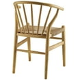 thumbnail image 6 of Modway Flourish 18.5" Spindle Wooden Dining Side Chair in Natural (Set of 2), 6 of 8
