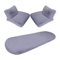 thumbnail image 2 of HOARBOEG 5 Sets Car Front Seat Cushion Soft Warm Faux Rabbit Winter Auto Seat Cover Plush Vehicle Seat Protector Pad With Non-Slip Backing Car Accessories, 2 of 5