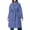 Blue, variant on Women's Diamond-pattern Quilted Coat Long Puffer with a Knee-Length Silhouette and Loose Fit Diamond-Pattern Coat Featuring Long Sleeves and a Warm Design