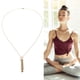 thumbnail image 5 of Collar de meditación ANGGREK Acero inoxidable respiración saludable, 5 of 8