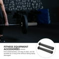 thumbnail image 3 of RENACLIPY 1 Set of Anti-skid Barbell Rod Grips Protective Cover for Weightlifting, 3 of 8