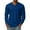 Blue Mens Shirts, variant on Big and Tall Shirts for Men Long Sleeve Athletic Top V-Neck Lightweight Breathable T-Shirt for Gym Workout