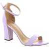 Madden Girl Womens Heeled Sandals 7.5 Dark Lavender