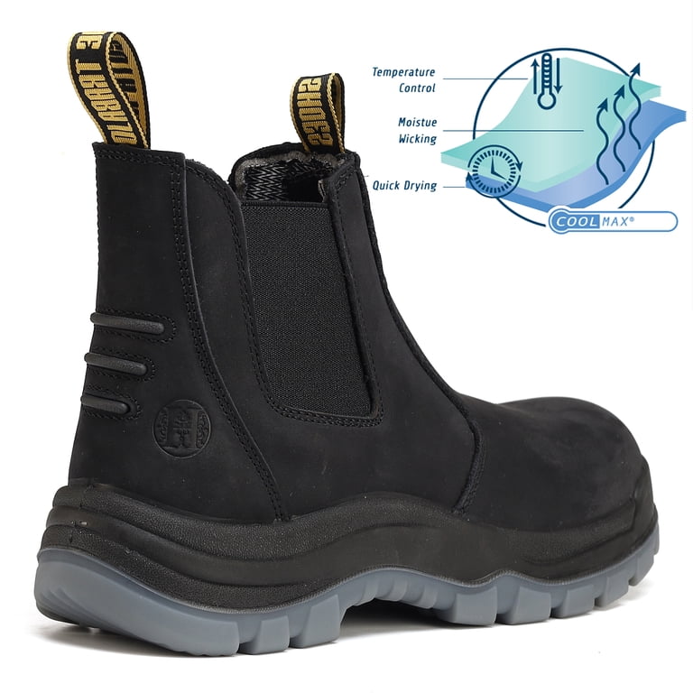 HANDPOINT Waterproof Men\'s Military Tactical Work Boots, Slip/Oil Resistant HANDPOINT Men main image 3