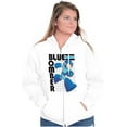 thumbnail image 4 of Mega Man Video Game Blue Bomber Zip Up Hoodie Men's Women's Brisco Brands S, 4 of 6