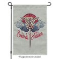 thumbnail image 2 of Wonder Woman Movie Sword of Justice Garden Yard Flag, 2 of 4